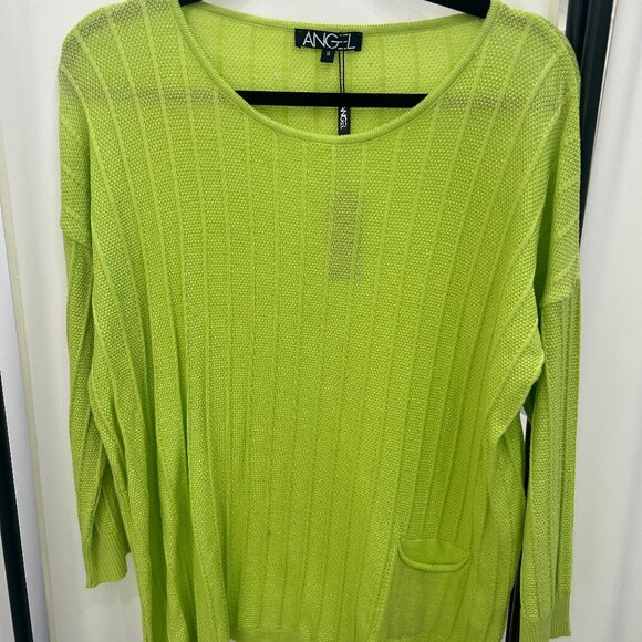 Ribbed Scoop Neck Top - Picture 1 of 1